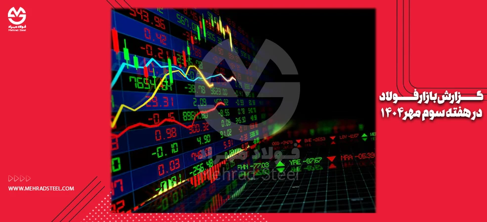 گزارش بازار فولاد در سومین هفته مهر 1404 - شرکت فولاد مهراد